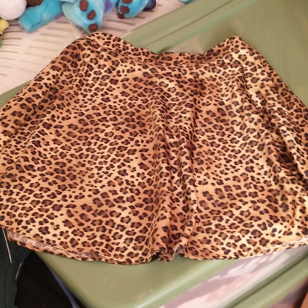 Cheetah Mini skirt
